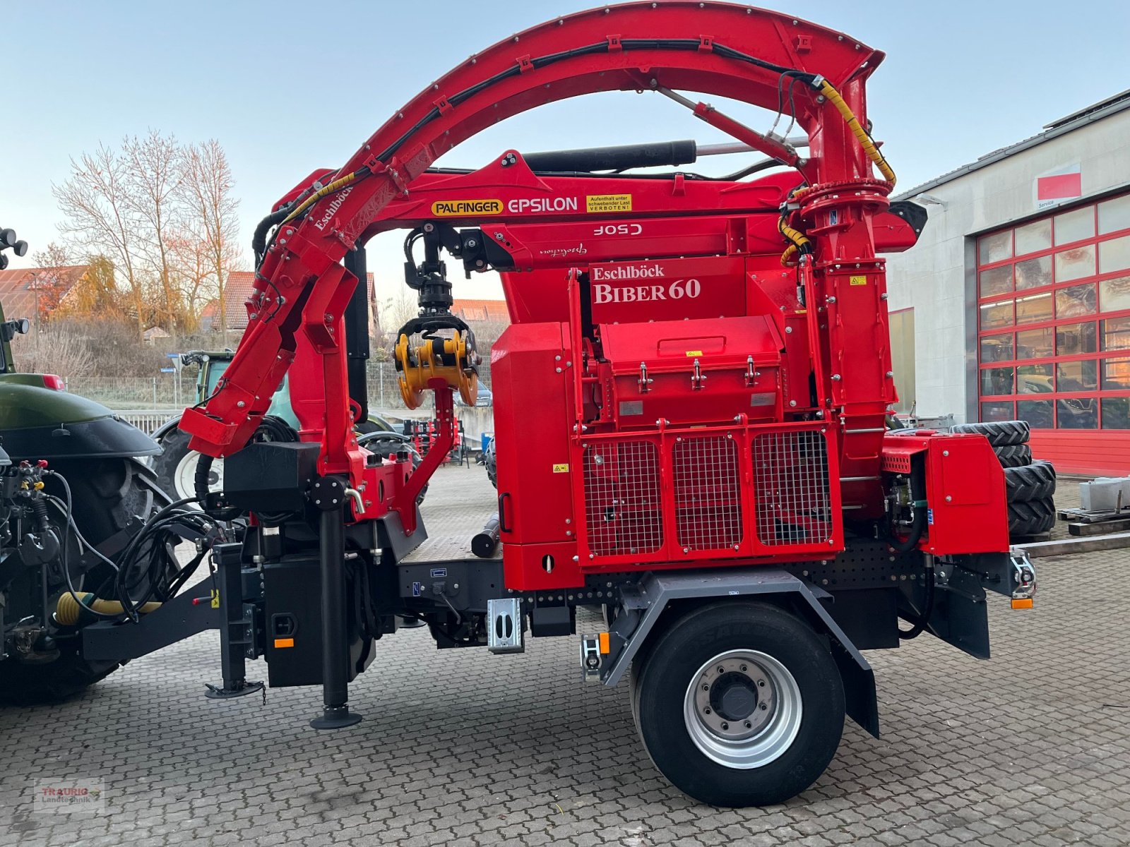 Holzhacker & Holzhäcksler of the type Eschlböck Biber 60 ZK mit C50F86, Neumaschine in Mainburg/Wambach (Picture 1)