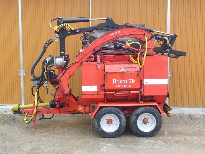 Holzhacker & Holzhäcksler от тип Eschlböck Biber 70 mit KTS Kran, Gebrauchtmaschine в Bockhorn