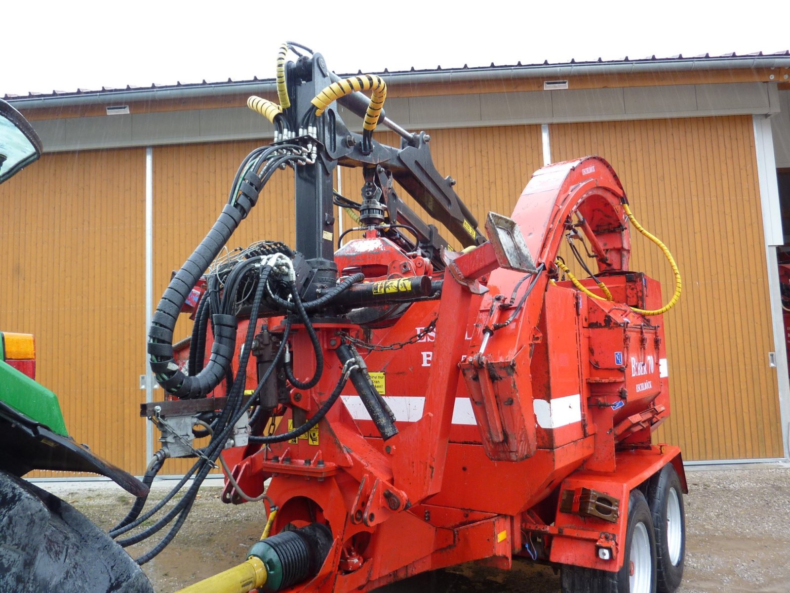 Holzhacker & Holzhäcksler от тип Eschlböck Biber 70 mit KTS Kran, Gebrauchtmaschine в Bockhorn (Снимка 3)