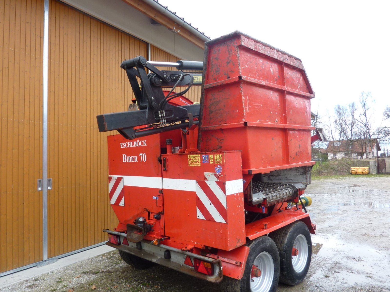 Holzhacker & Holzhäcksler от тип Eschlböck Biber 70 mit KTS Kran, Gebrauchtmaschine в Bockhorn (Снимка 4)