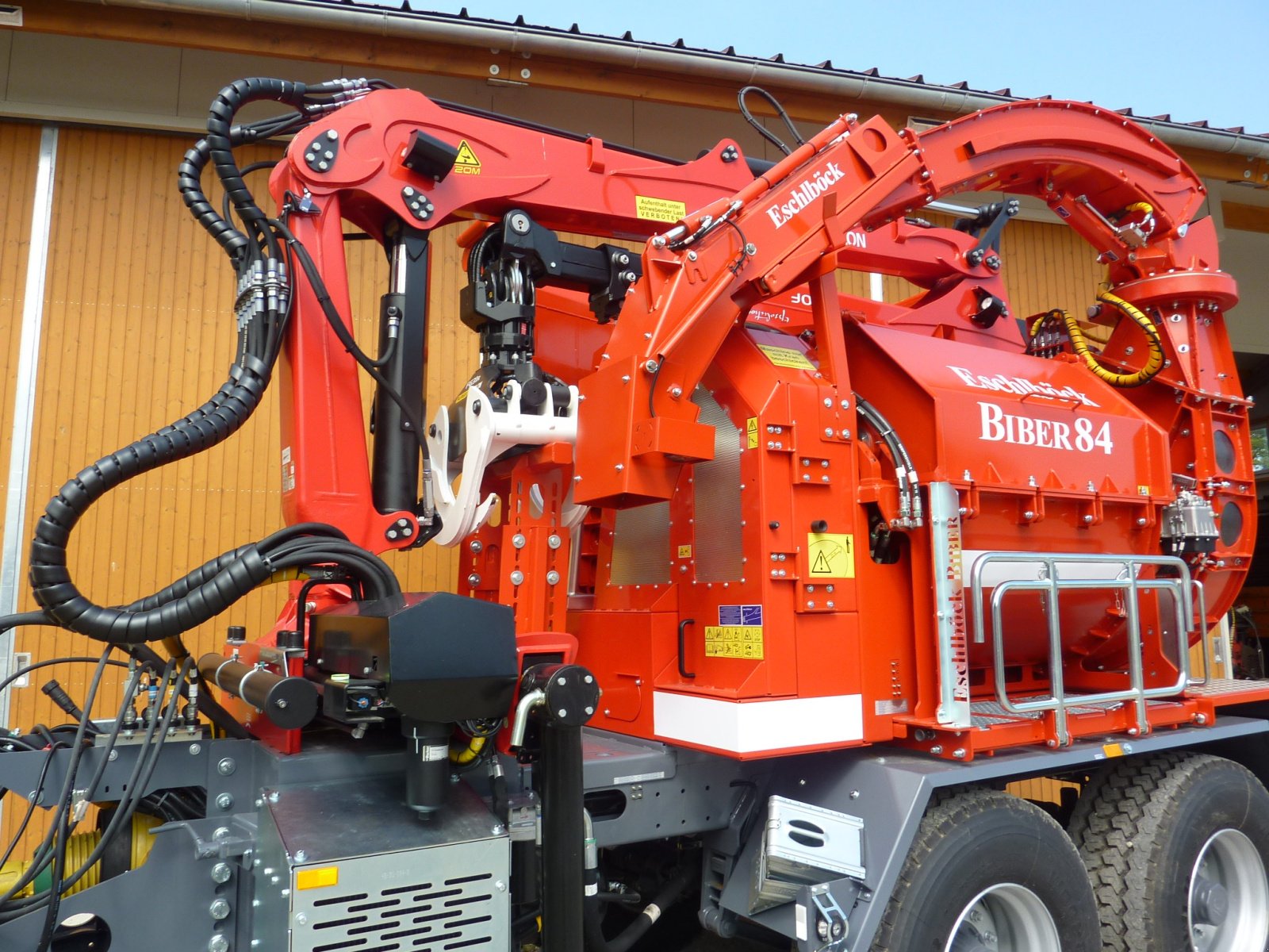 Holzhacker & Holzhäcksler des Typs Eschlböck Biber 84 und Biber 60, Neumaschine in Bockhorn (Bild 3)