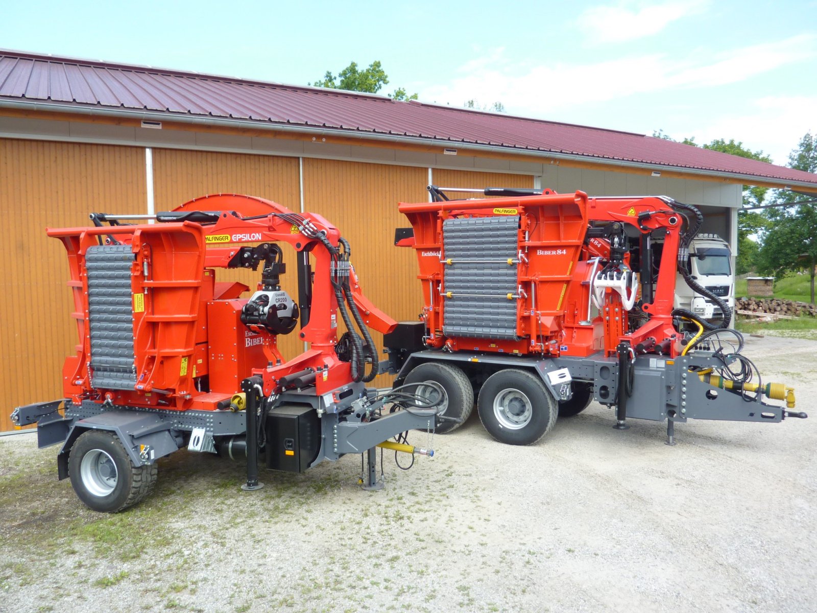 Holzhacker & Holzhäcksler des Typs Eschlböck Biber 84 und Biber 60, Neumaschine in Bockhorn (Bild 7)