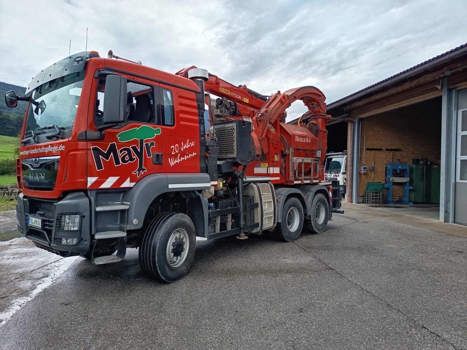 Holzhacker & Holzhäcksler des Typs Eschlböck Biber 84 ZK, Gebrauchtmaschine in Ried /Kochel (Bild 1)