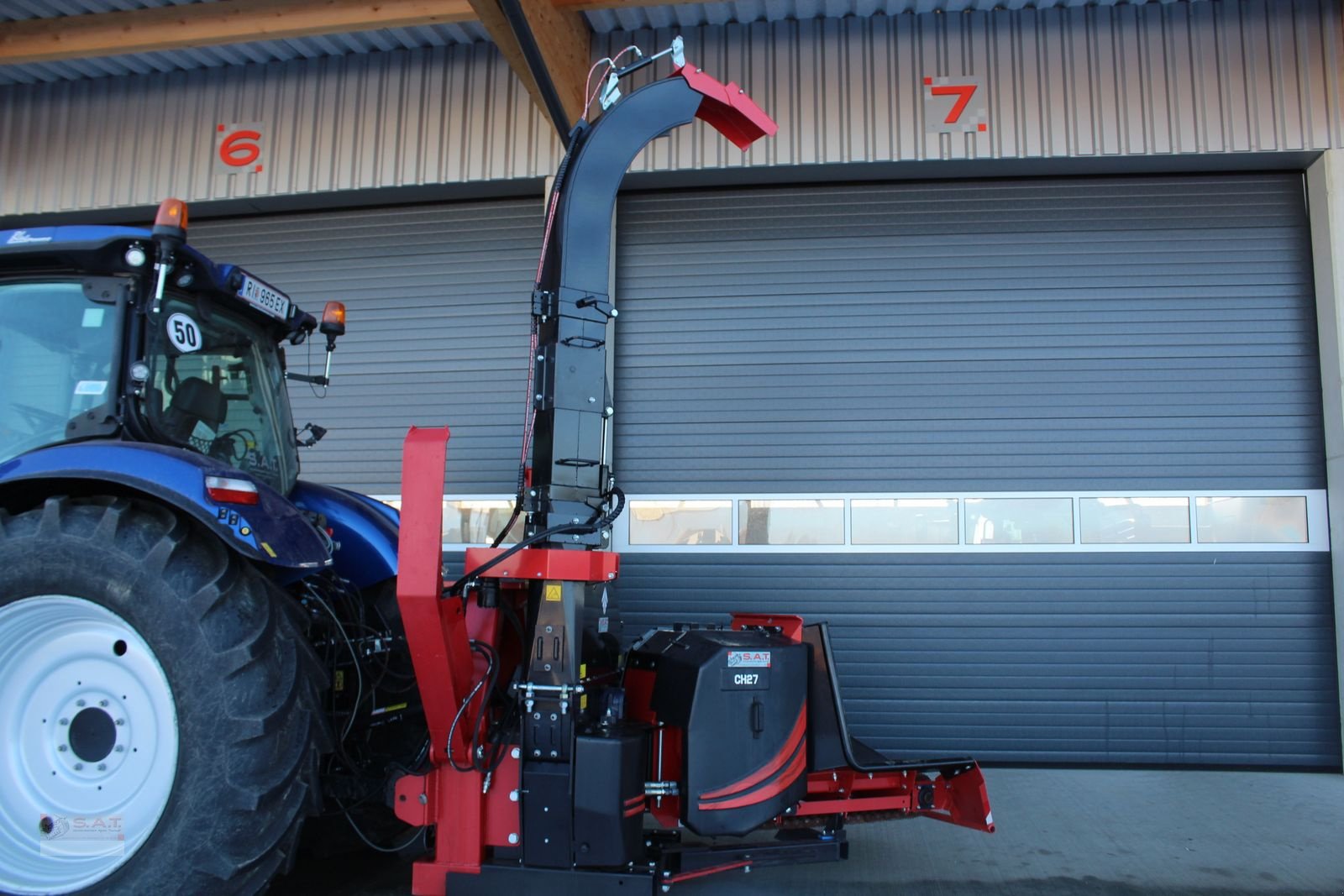 Holzhacker & Holzhäcksler typu Farmi Forest CH 27 ACCHäcksler-Kettenförderer, Neumaschine v Eberschwang (Obrázek 7)