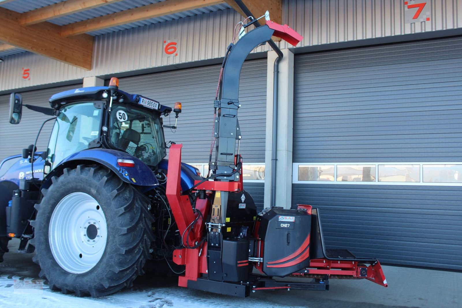 Holzhacker & Holzhäcksler typu Farmi Forest CH 27 ACCHäcksler-Kettenförderer, Neumaschine v Eberschwang (Obrázek 1)