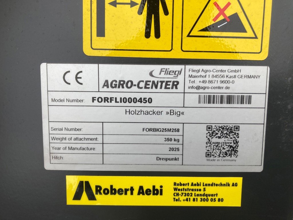 Holzhacker & Holzhäcksler tipa Fliegl Holzhacker Big, Neumaschine u Landquart (Slika 4)