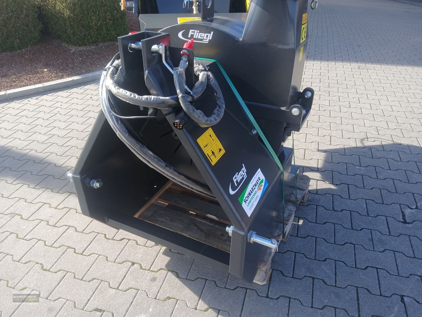 Holzhacker & Holzhäcksler Türe ait Fliegl Holzhacker hydraulisch, Neumaschine içinde Aurolzmünster (resim 8)