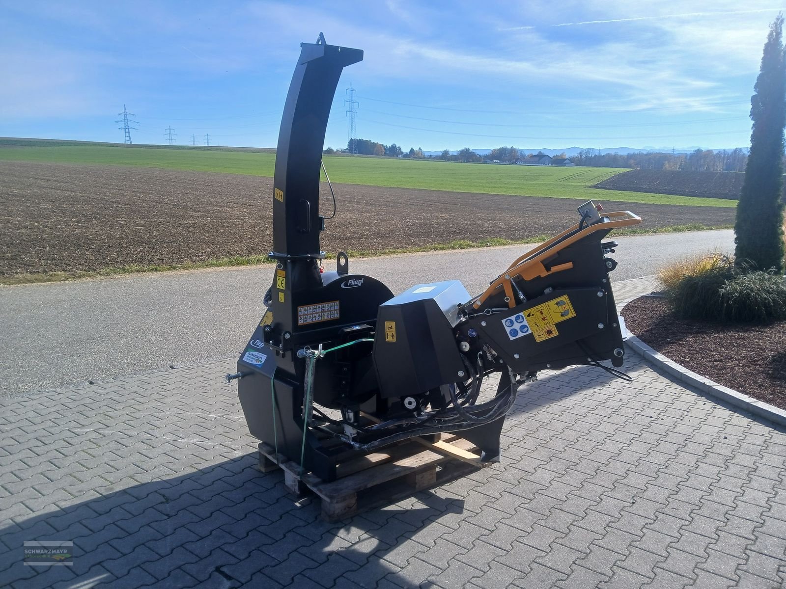 Holzhacker & Holzhäcksler Türe ait Fliegl Holzhacker hydraulisch, Neumaschine içinde Aurolzmünster (resim 2)