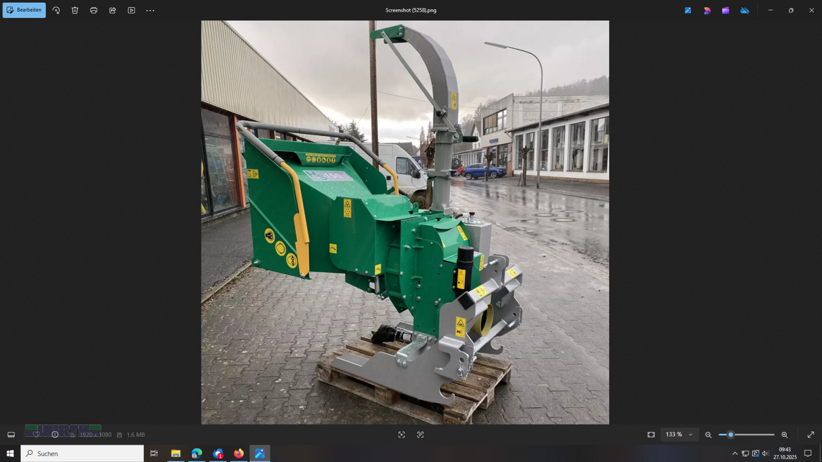 Holzhacker & Holzhäcksler des Typs GL&D HS 150 ECO "Austellungsgerät neu", Neumaschine in Buchdorf (Bild 5)