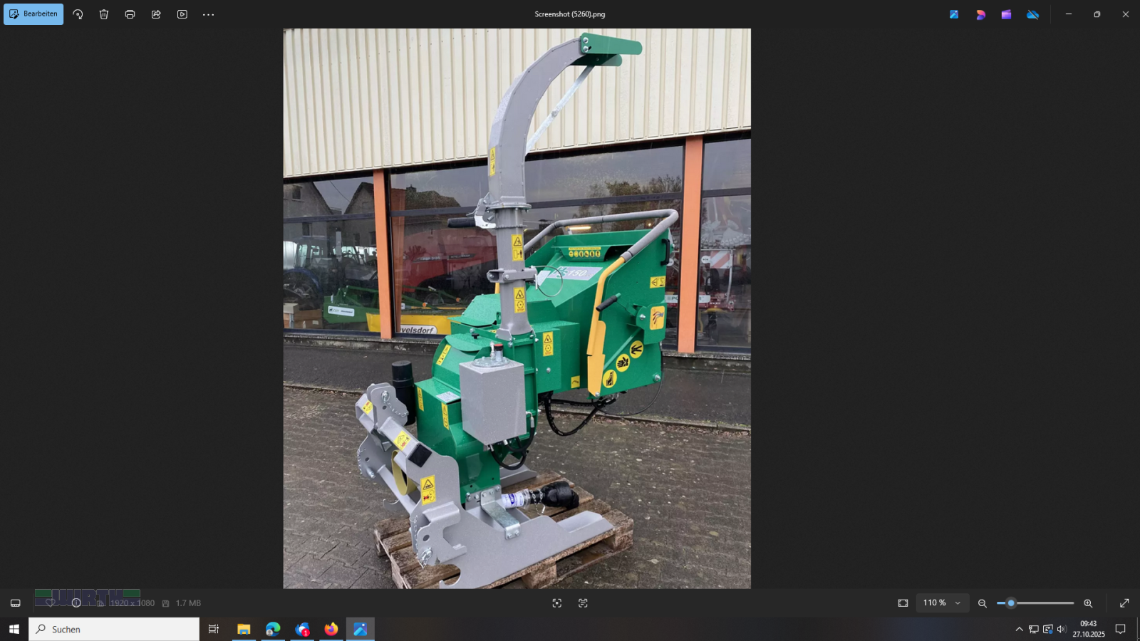 Holzhacker & Holzhäcksler des Typs GL&D HS 150 ECO "Austellungsgerät neu", Neumaschine in Buchdorf (Bild 9)