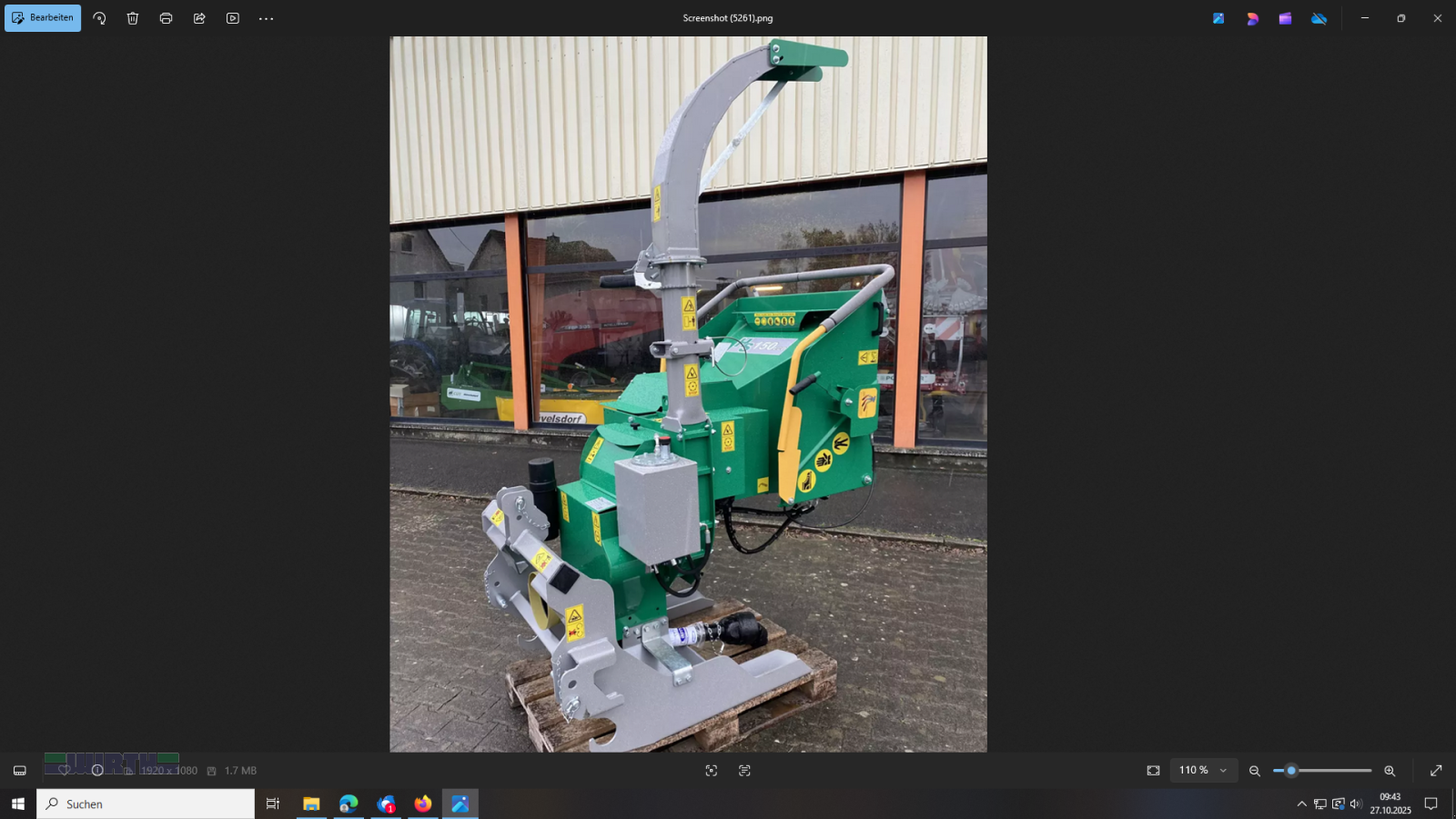 Holzhacker & Holzhäcksler des Typs GL&D HS 150 ECO "Austellungsgerät neu", Neumaschine in Buchdorf (Bild 10)