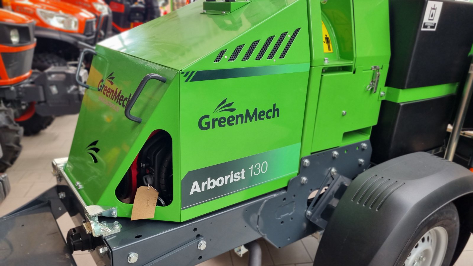 Holzhacker & Holzhäcksler des Typs GreenMech Arborist 130 Ausstellungsmaschine, Neumaschine in Olpe (Bild 14)