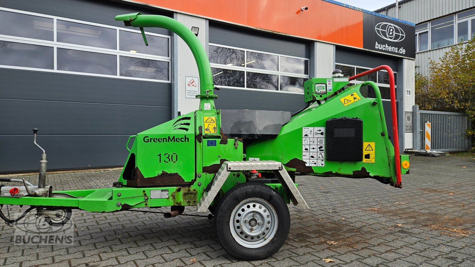 Holzhacker & Holzhäcksler typu GreenMech Arborist 130, Gebrauchtmaschine w Olpe (Zdjęcie 4)