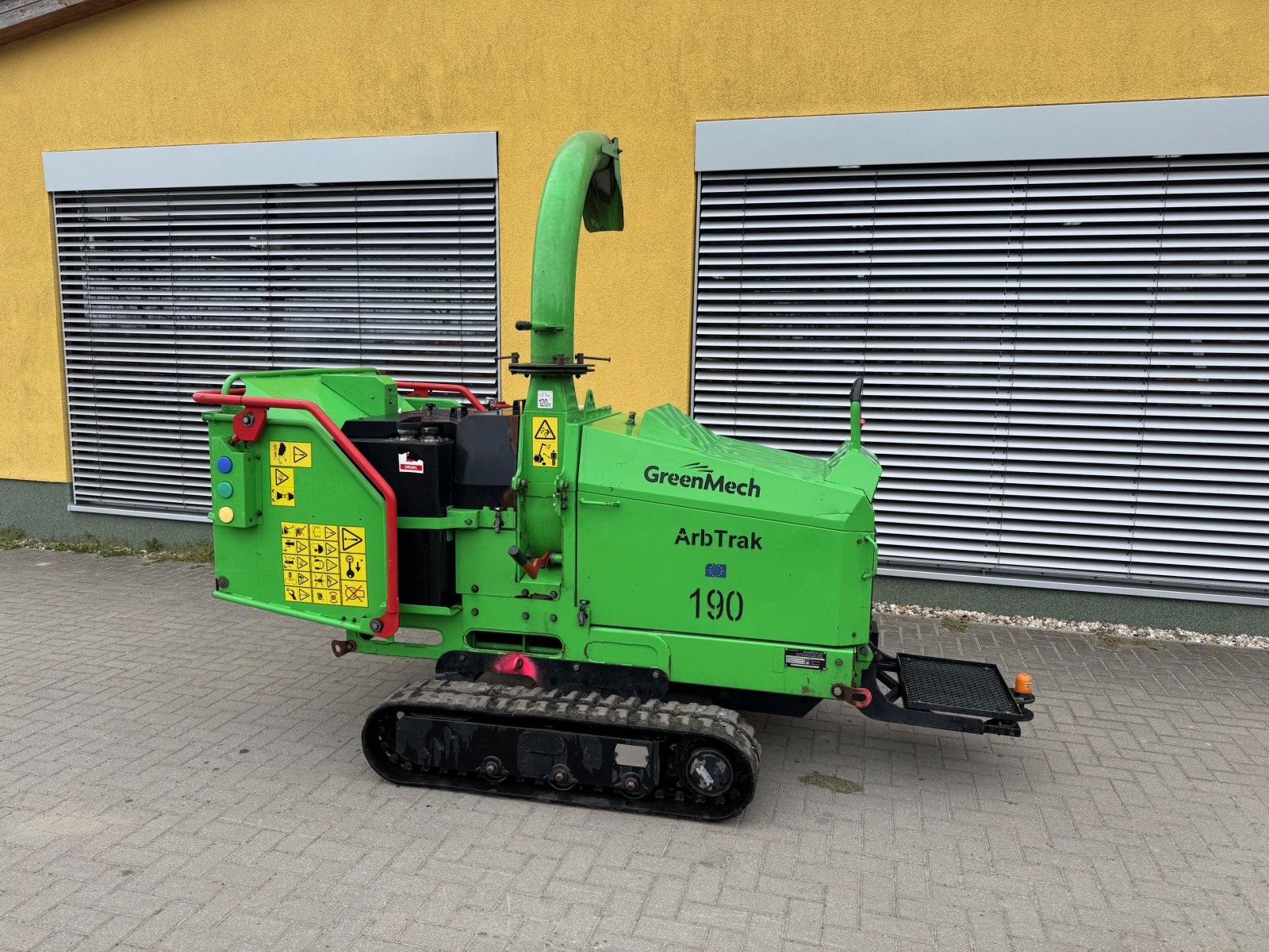 Holzhacker & Holzhäcksler des Typs GreenMech ArbTrak 190, Gebrauchtmaschine in Mittenwalde (Bild 1)