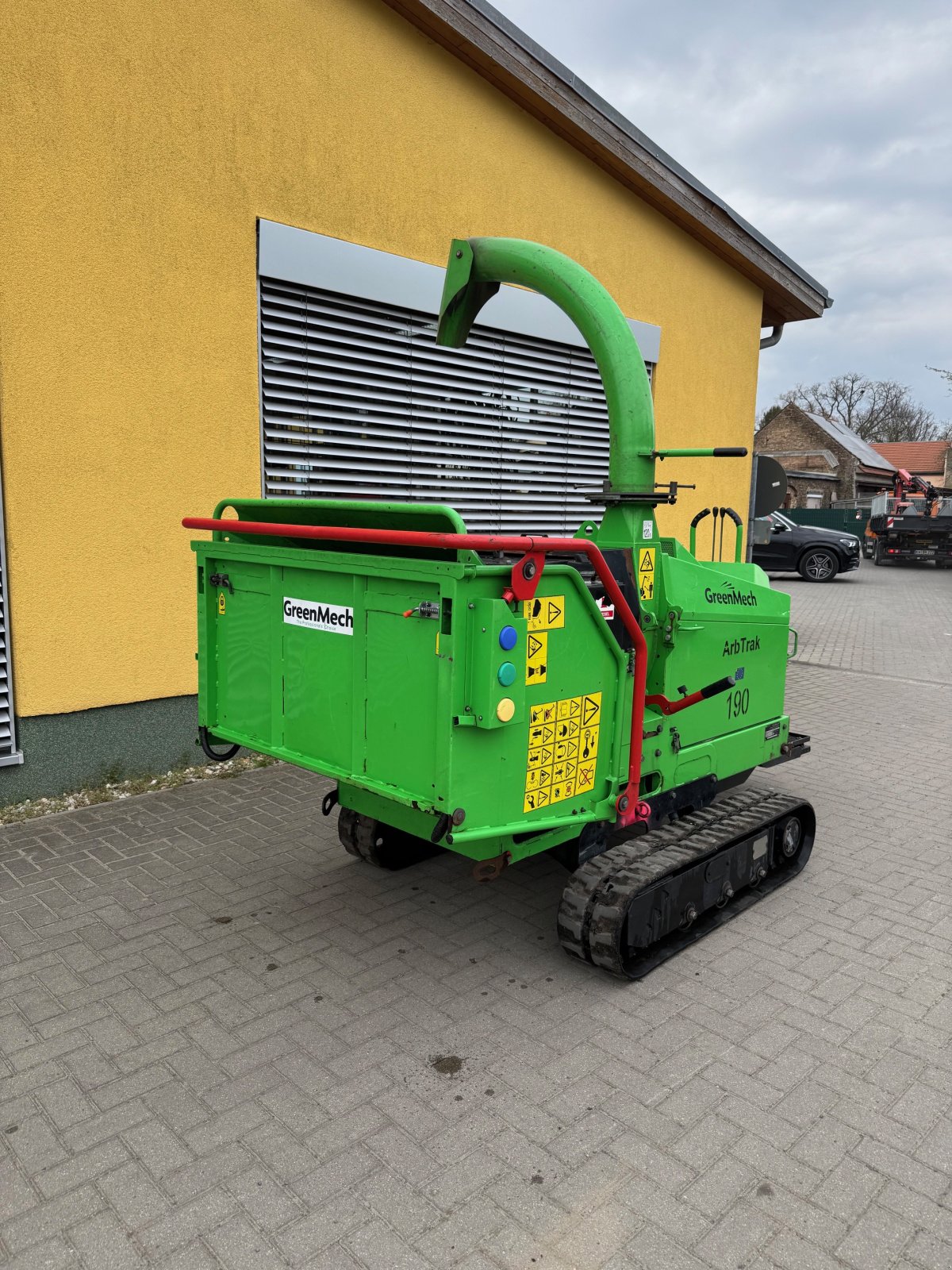 Holzhacker & Holzhäcksler des Typs GreenMech ArbTrak 190, Gebrauchtmaschine in Mittenwalde (Bild 3)