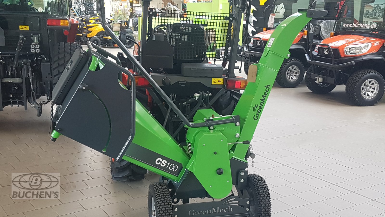 Holzhacker & Holzhäcksler typu GreenMech CS100, Neumaschine w Olpe (Zdjęcie 6)