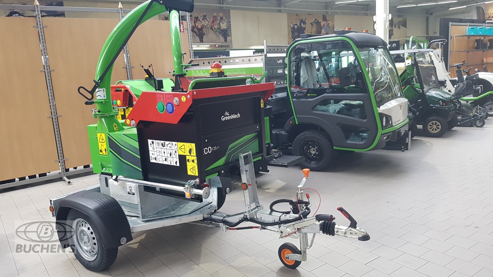Holzhacker & Holzhäcksler typu GreenMech ECO 135 tt, Neumaschine v Olpe (Obrázek 1)