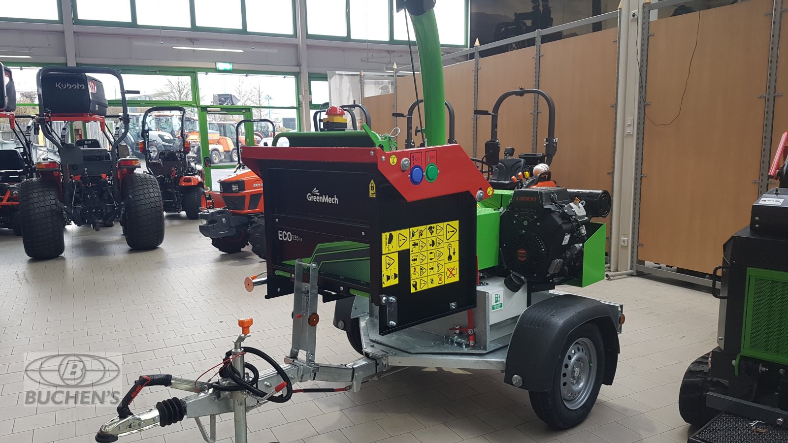 Holzhacker & Holzhäcksler typu GreenMech ECO 135 tt, Neumaschine v Olpe (Obrázek 4)