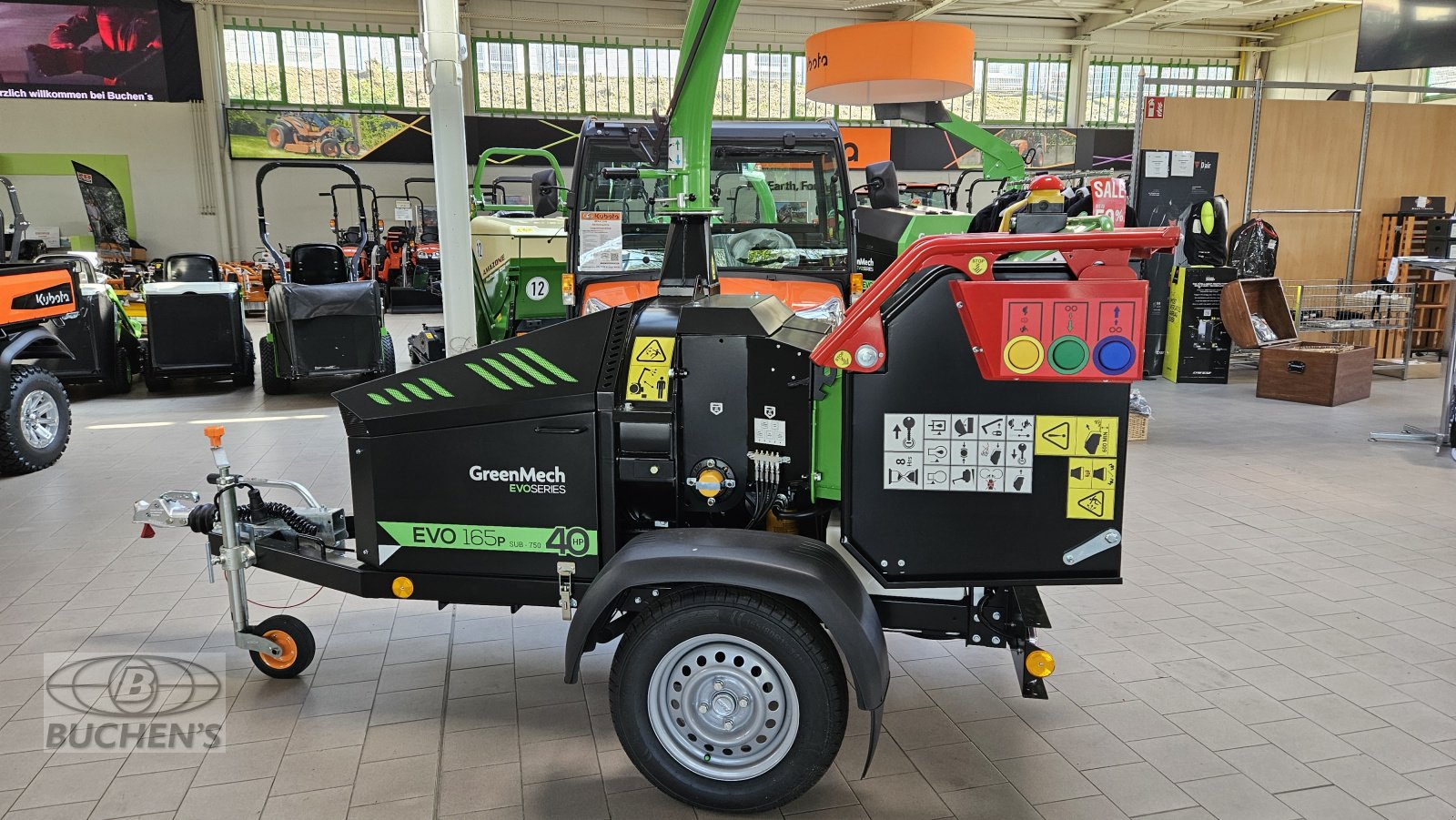 Holzhacker & Holzhäcksler des Typs GreenMech EVO 165 P/750, Neumaschine in Olpe (Bild 4)