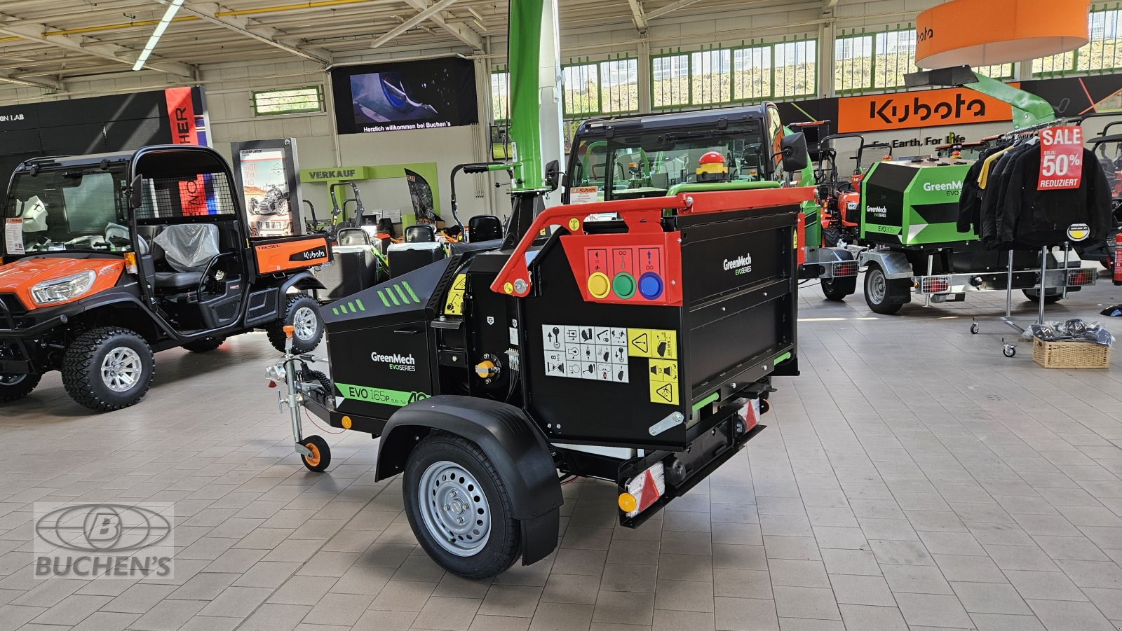 Holzhacker & Holzhäcksler des Typs GreenMech EVO 165 P/750, Neumaschine in Olpe (Bild 5)