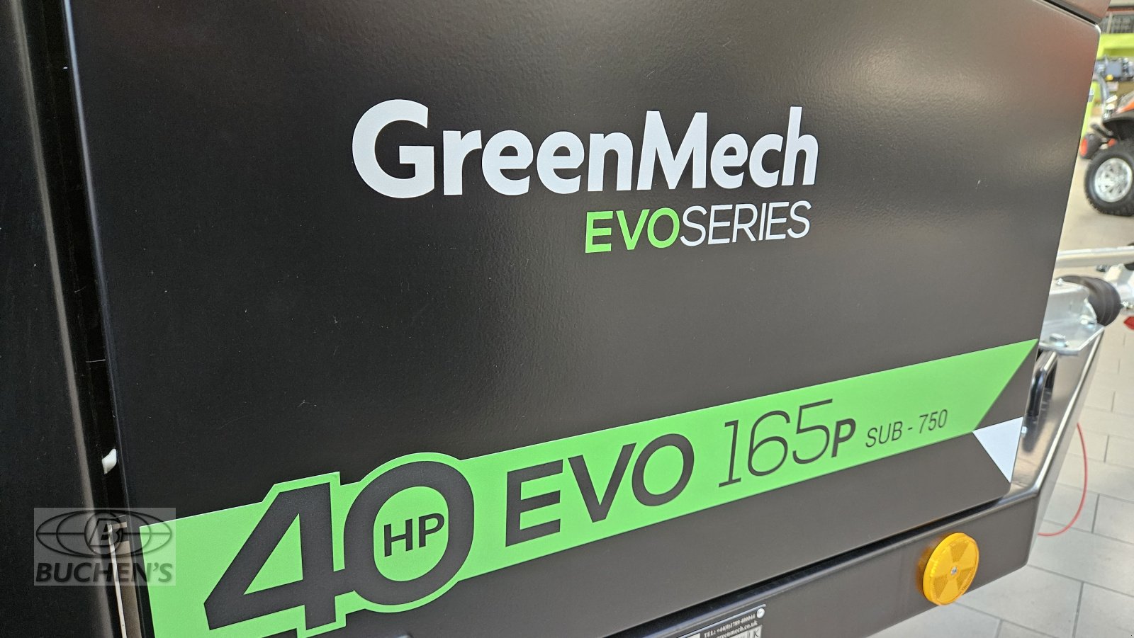 Holzhacker & Holzhäcksler des Typs GreenMech EVO 165 P/750, Neumaschine in Olpe (Bild 12)