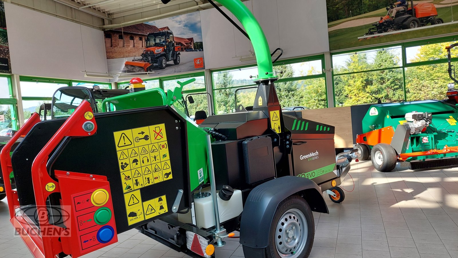 Holzhacker & Holzhäcksler des Typs GreenMech EVO 165 P/750, Neumaschine in Olpe (Bild 3)