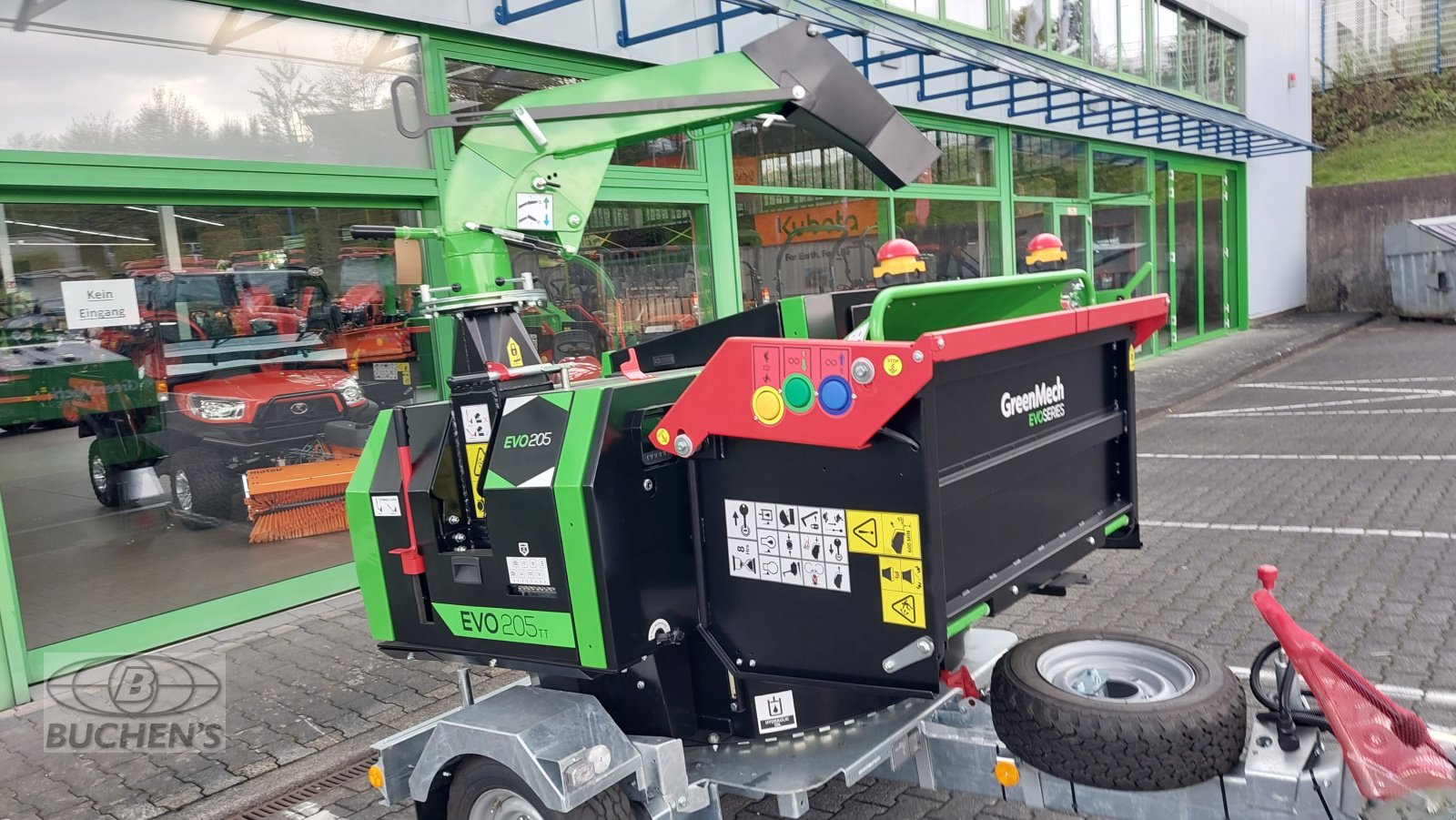 Holzhacker & Holzhäcksler typu GreenMech EVO205 tt, Neumaschine w Olpe (Zdjęcie 8)