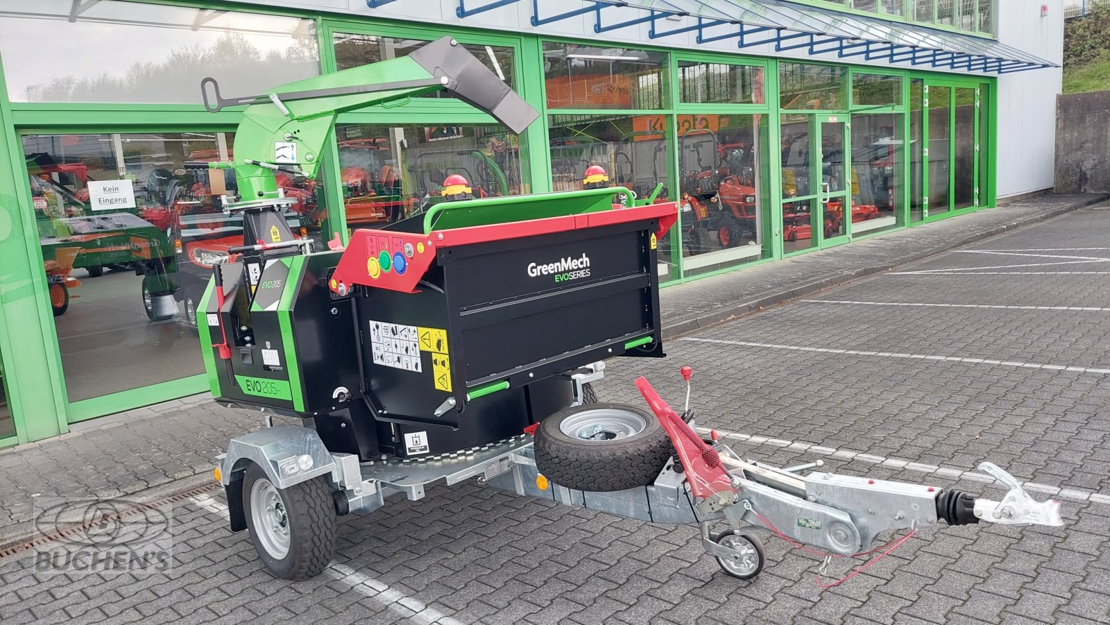 Holzhacker & Holzhäcksler typu GreenMech EVO205 tt, Neumaschine w Olpe (Zdjęcie 9)