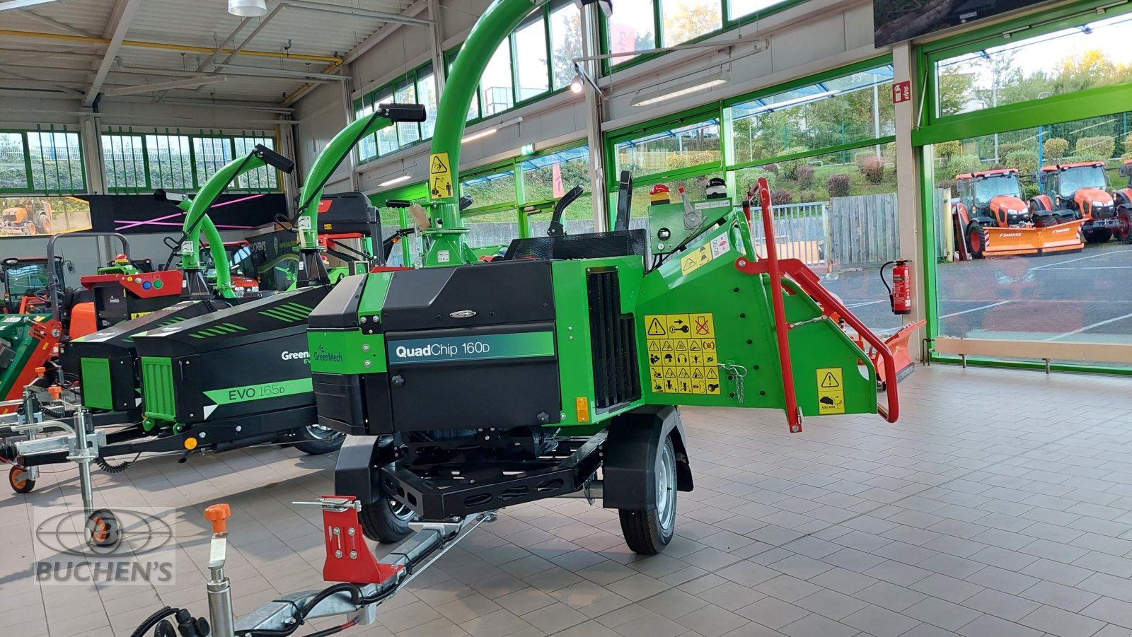 Holzhacker & Holzhäcksler des Typs GreenMech Quad Chip 160D, Neumaschine in Olpe (Bild 1)