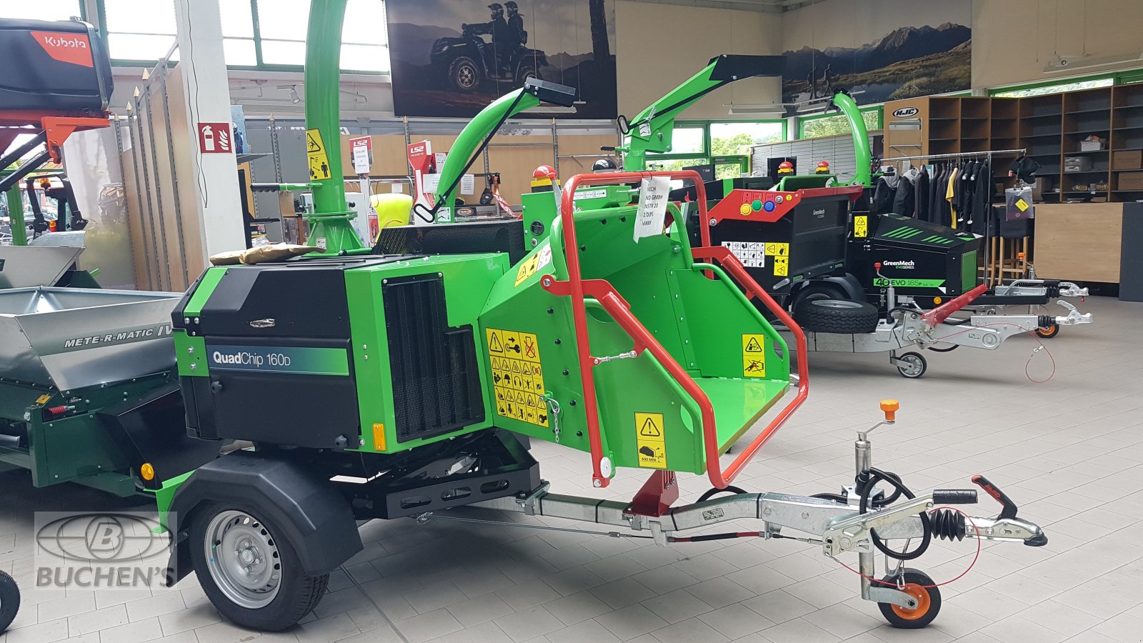 Holzhacker & Holzhäcksler des Typs GreenMech Quad Chip 160D, Neumaschine in Olpe (Bild 2)