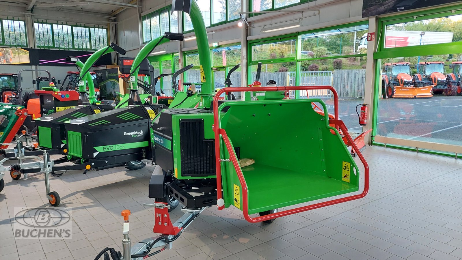 Holzhacker & Holzhäcksler des Typs GreenMech Quad Chip 160D, Neumaschine in Olpe (Bild 3)
