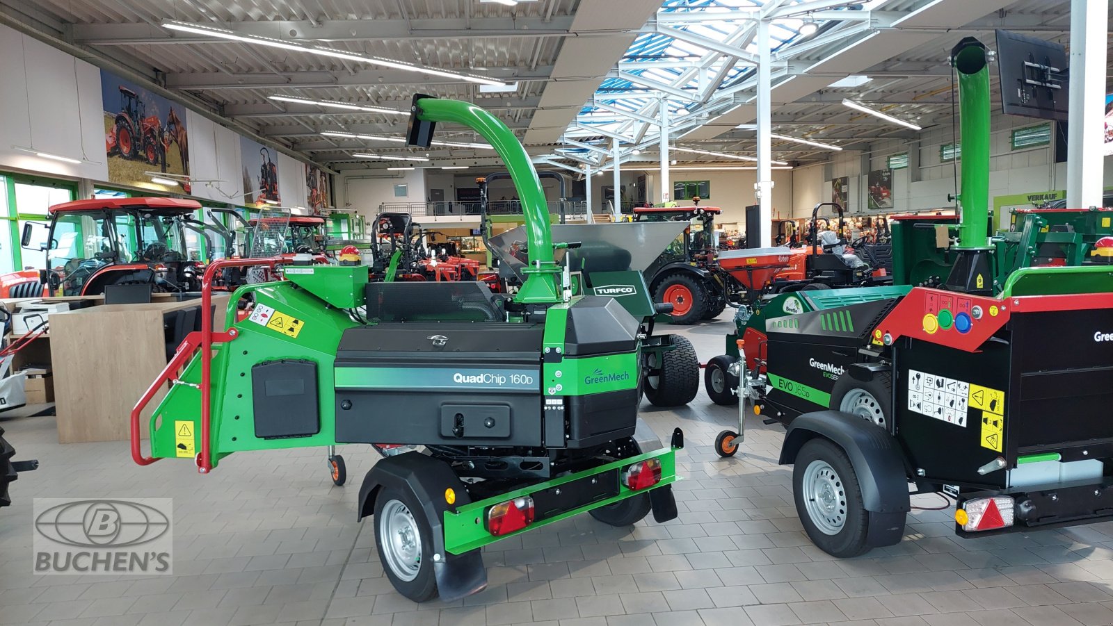Holzhacker & Holzhäcksler des Typs GreenMech Quad Chip 160D, Neumaschine in Olpe (Bild 7)