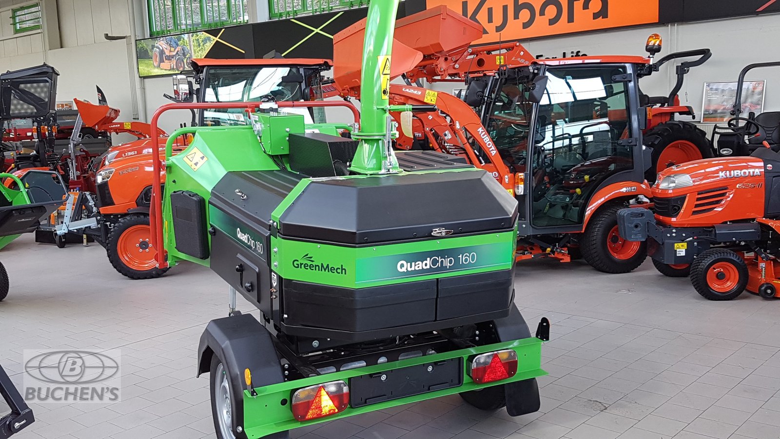 Holzhacker & Holzhäcksler des Typs GreenMech Quad Chip 160D, Neumaschine in Olpe (Bild 8)