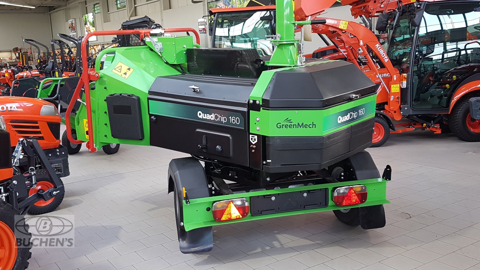 Holzhacker & Holzhäcksler des Typs GreenMech Quad Chip 160D, Neumaschine in Olpe (Bild 10)