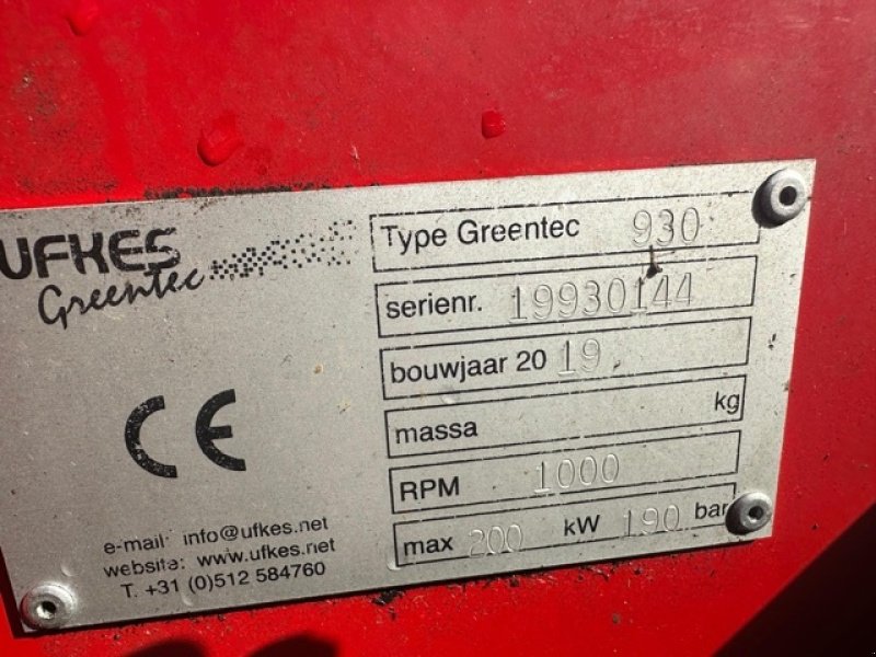 Holzhacker & Holzhäcksler des Typs Greentec Ufkes 930 / 8, Gebrauchtmaschine in Wuppertal (Bild 2)