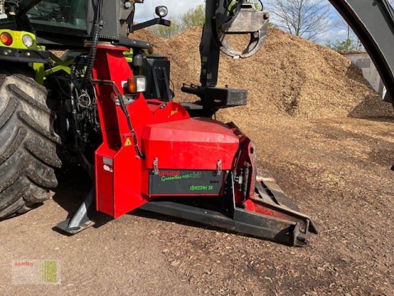Holzhacker & Holzhäcksler tipa Greentec Cheetah 30 + Mowi FTG "P40T" Greifarm, Gebrauchtmaschine u Risum-Lindholm (Slika 10)