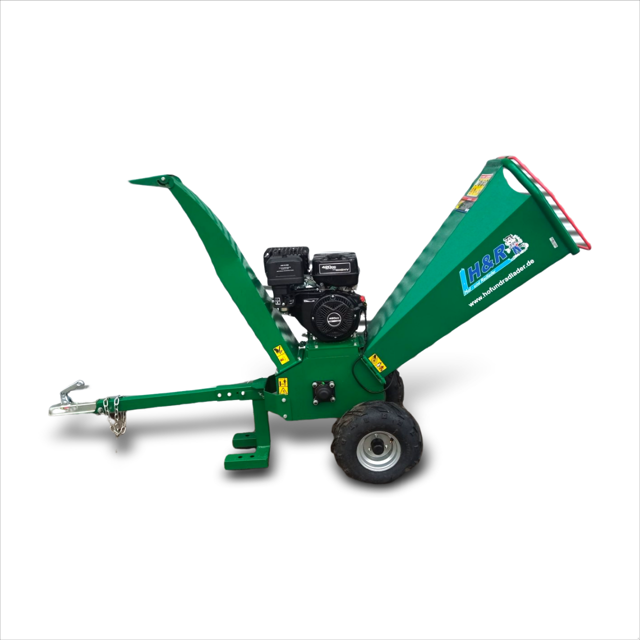 Holzhacker & Holzhäcksler des Typs H&R DS120 Holz Häcksler 15PS Benzinmotor, Gebrauchtmaschine in Falkenberg (Bild 1)