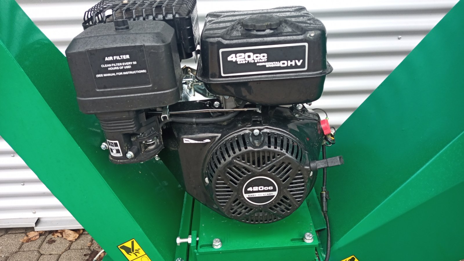 Holzhacker & Holzhäcksler des Typs H&R DS120 Holz Häcksler 15PS Benzinmotor, Gebrauchtmaschine in Falkenberg (Bild 3)