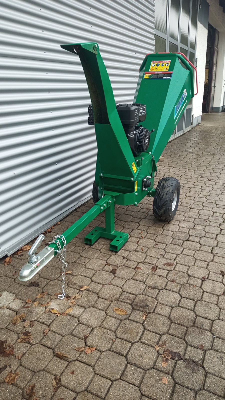 Holzhacker & Holzhäcksler des Typs H&R DS120 Holz Häcksler 15PS Benzinmotor, Gebrauchtmaschine in Falkenberg (Bild 5)