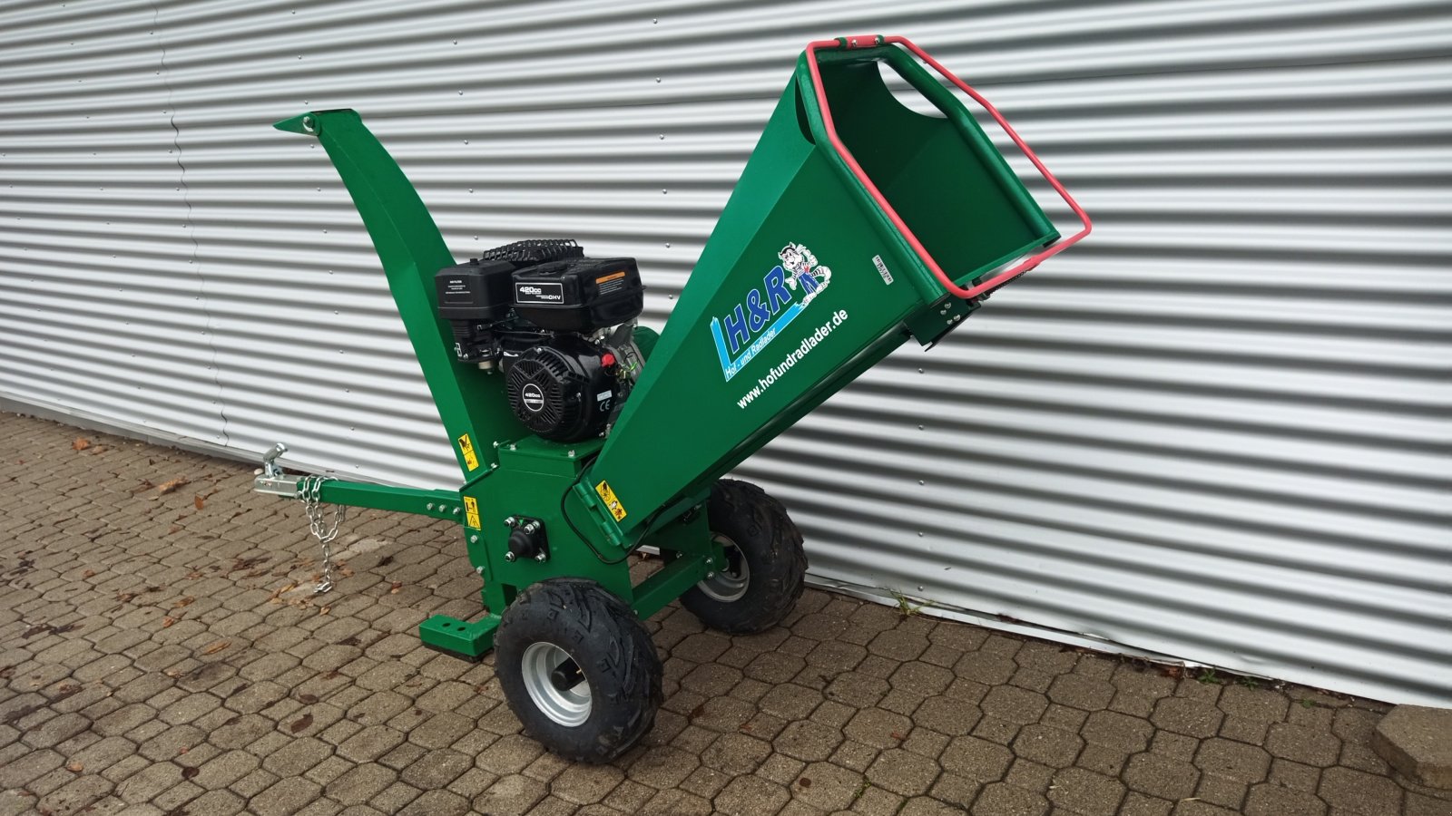 Holzhacker & Holzhäcksler des Typs H&R DS120 Holz Häcksler 15PS Benzinmotor, Gebrauchtmaschine in Falkenberg (Bild 7)
