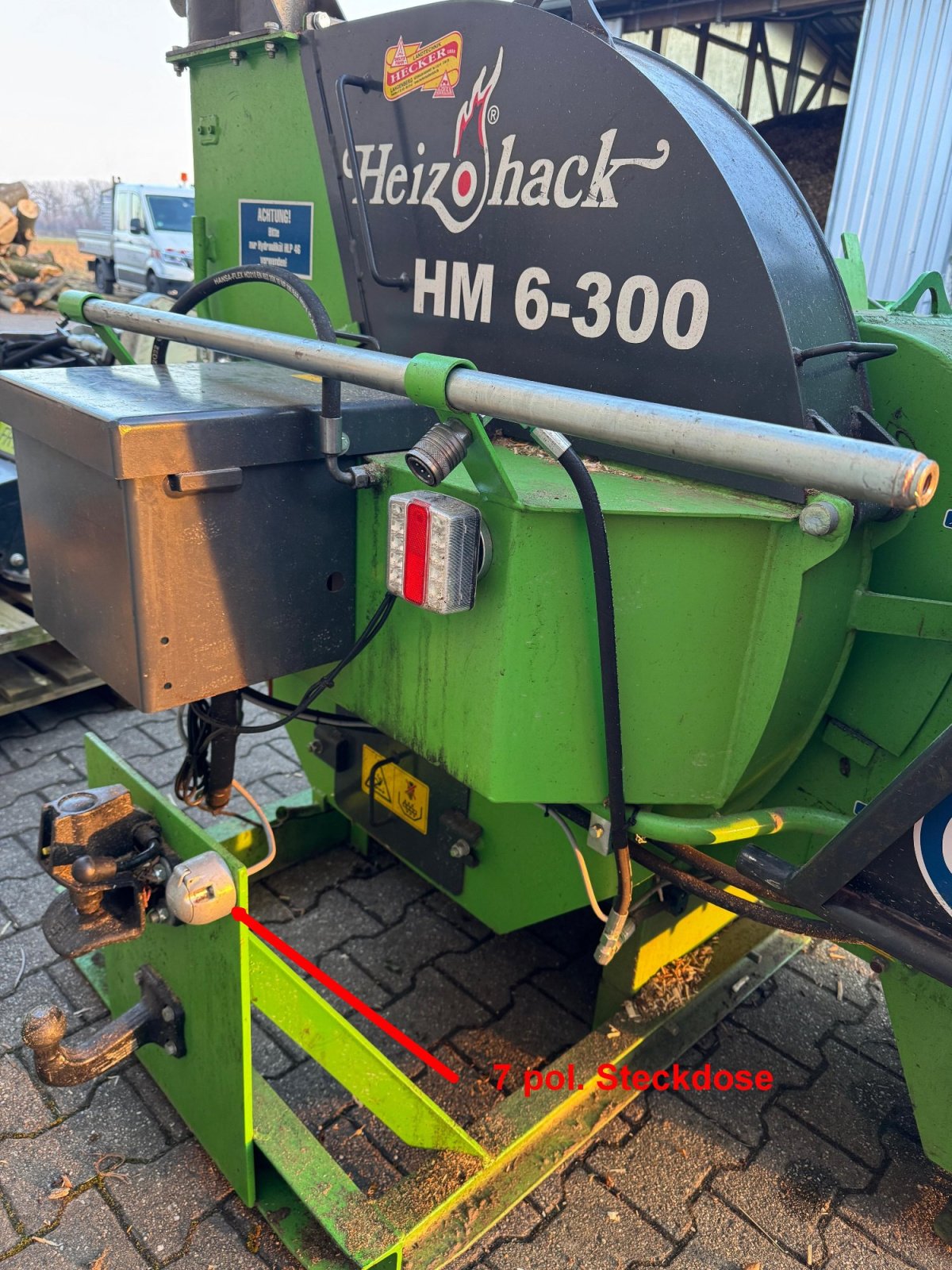 Holzhacker & Holzhäcksler типа Heizohack HM 6-300, Gebrauchtmaschine в Versmold (Фотография 3)