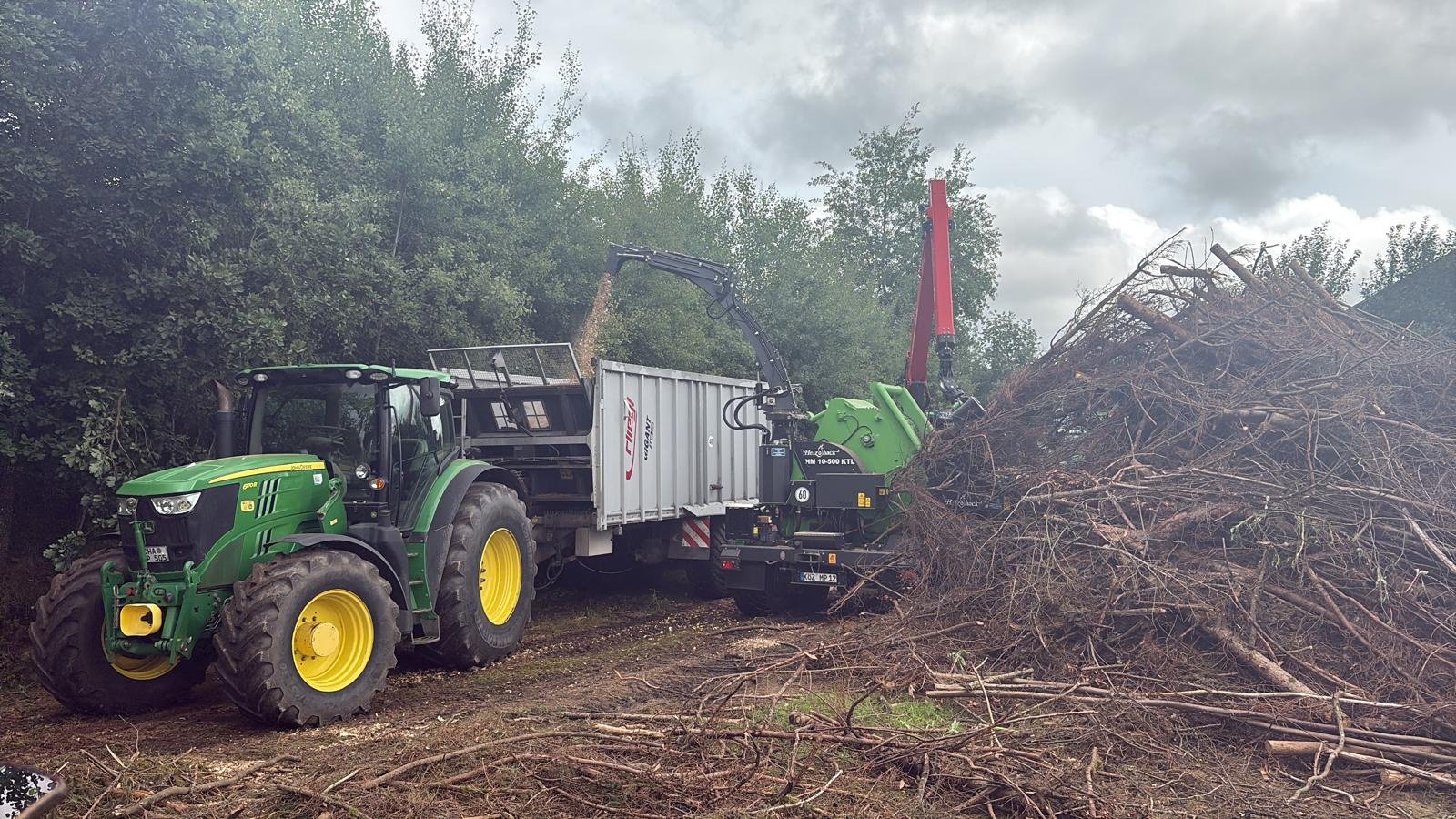 Holzhacker & Holzhäcksler des Typs Heizomat HM 10-500, Mietmaschine in Bad Kötzting (Bild 1)