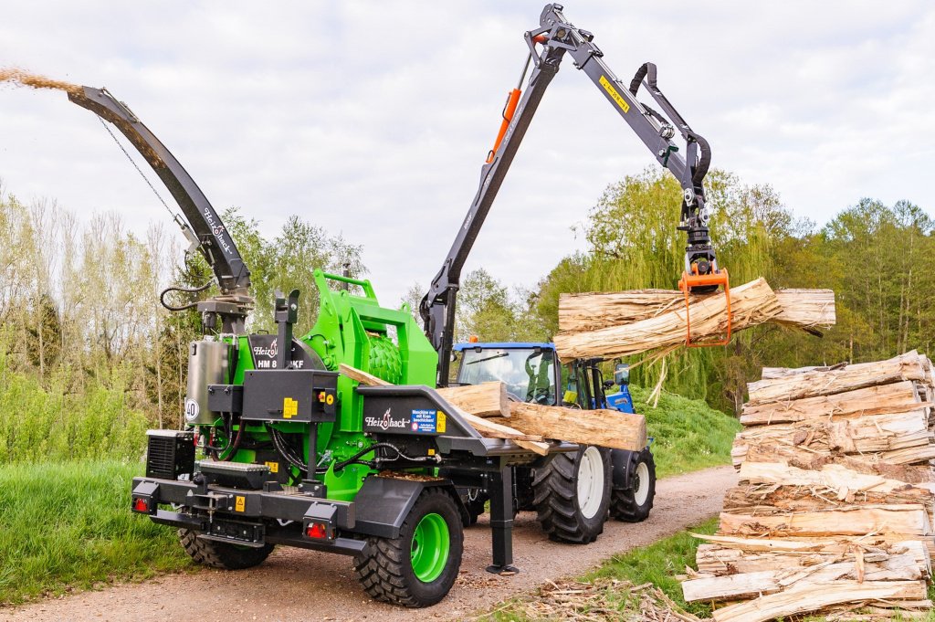 Holzhacker & Holzhäcksler des Typs Heizomat HM 8-400 K, Neumaschine in Nittenau (Bild 1)