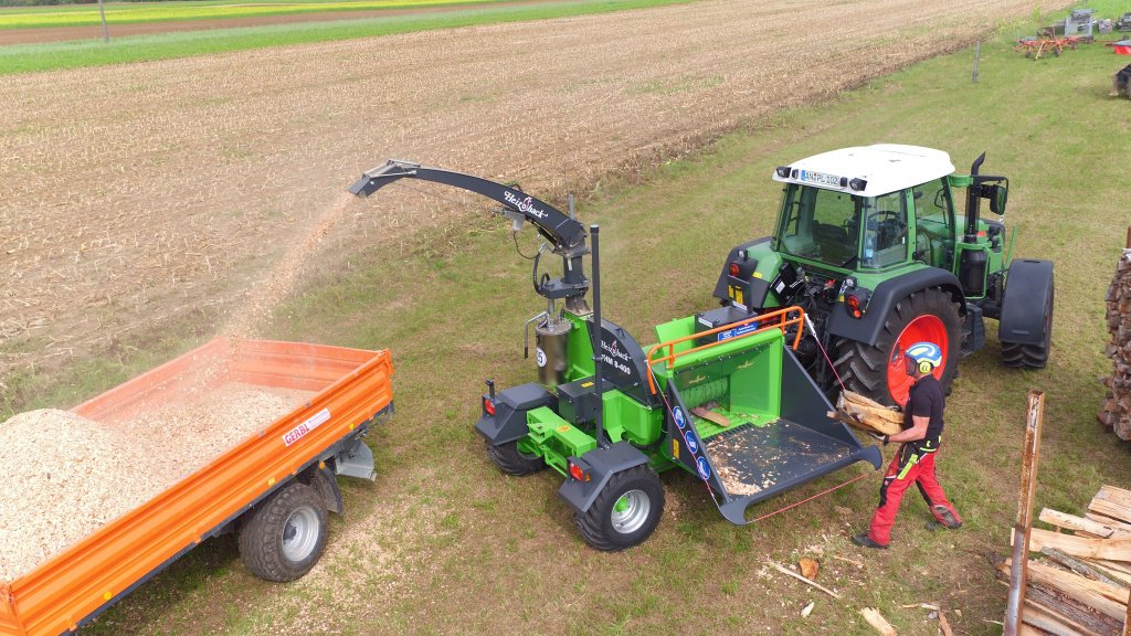 Holzhacker & Holzhäcksler des Typs Heizomat HM 8-400, Neumaschine in Nittenau (Bild 3)