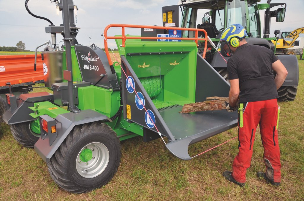 Holzhacker & Holzhäcksler des Typs Heizomat HM 8-400, Neumaschine in Nittenau (Bild 6)