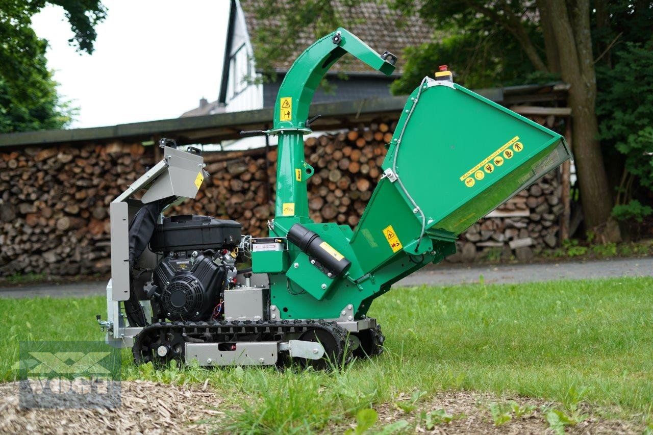 Holzhacker & Holzhäcksler des Typs HS 100 MX PRO Holzhäcksler mit Benzinmotor und Kettenfahrwerk, Neumaschine in Schmallenberg (Bild 2)