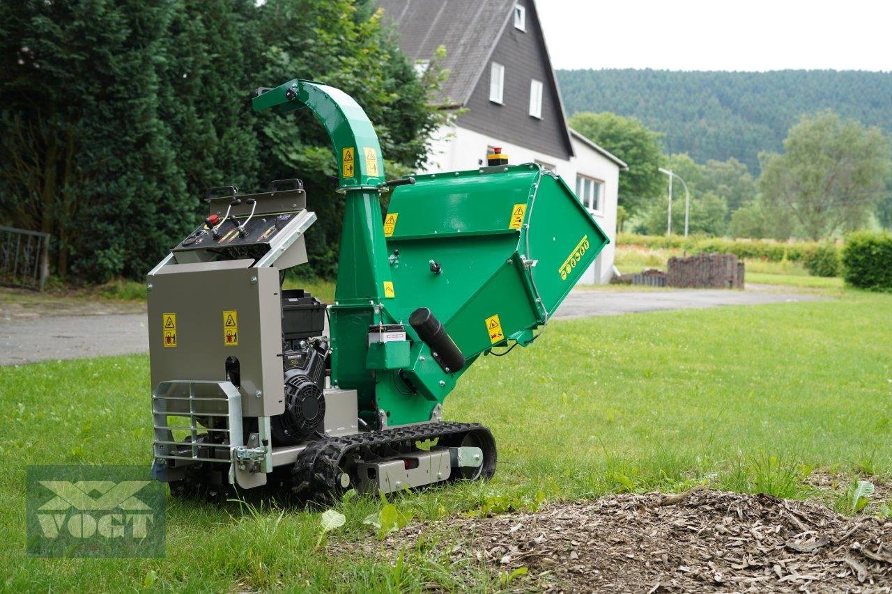 Holzhacker & Holzhäcksler des Typs HS 100 MX PRO Holzhäcksler mit Benzinmotor und Kettenfahrwerk, Neumaschine in Schmallenberg (Bild 4)