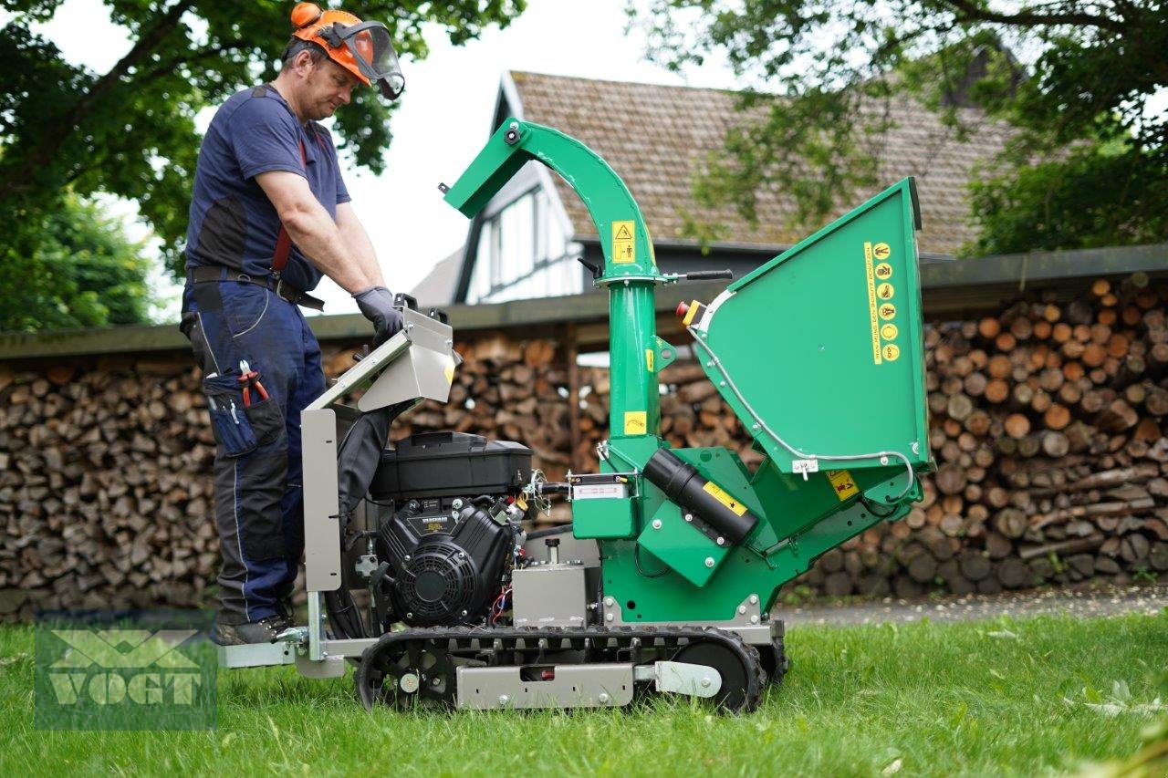 Holzhacker & Holzhäcksler des Typs HS 100 MX PRO Holzhäcksler mit Benzinmotor und Kettenfahrwerk, Neumaschine in Schmallenberg (Bild 13)