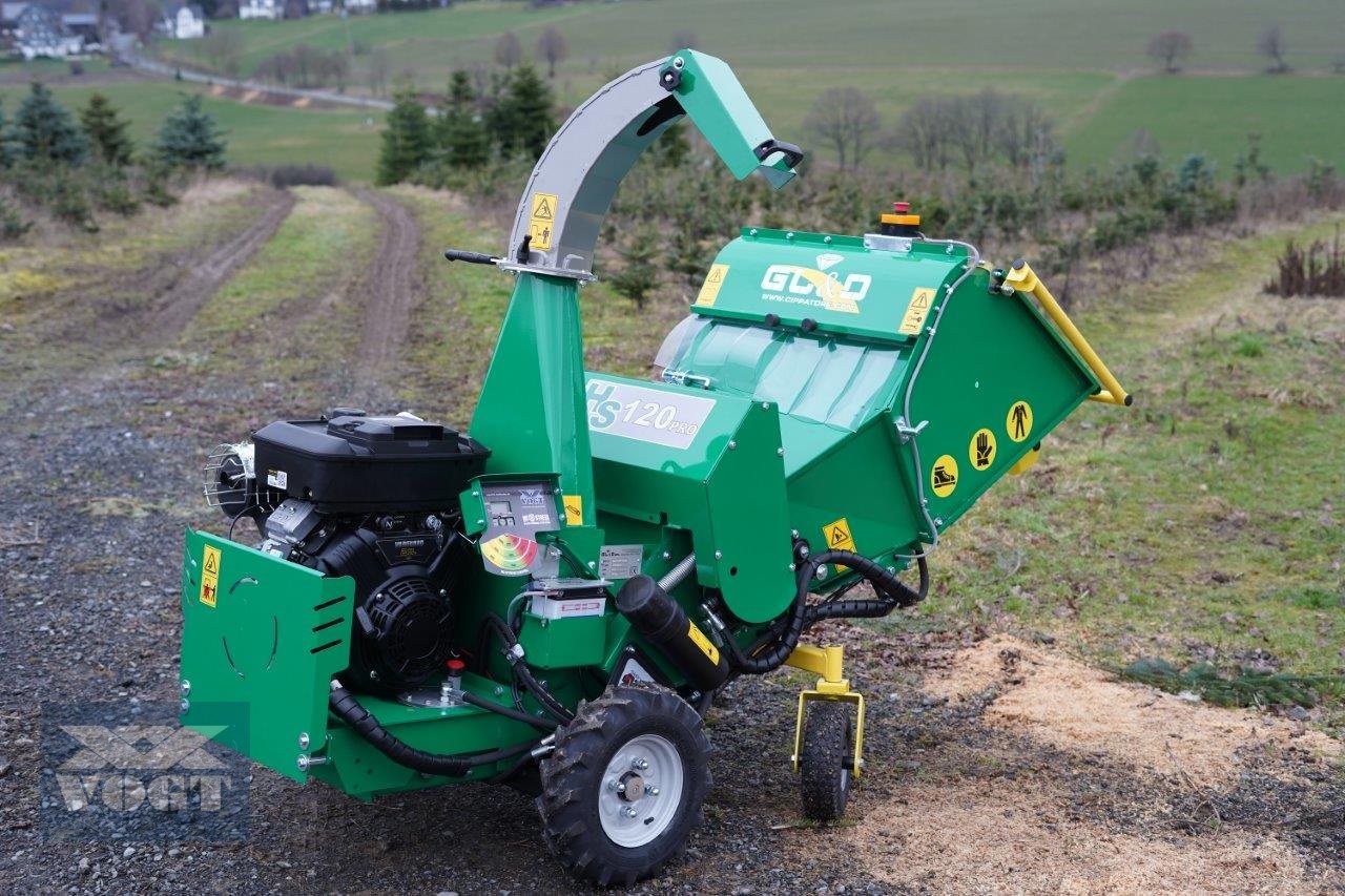 Holzhacker & Holzhäcksler des Typs HS 120 MR PRO Holzhacker /Holzhäcksler mit Benzinmotor und Radantrieb, Neumaschine in Schmallenberg (Bild 2)