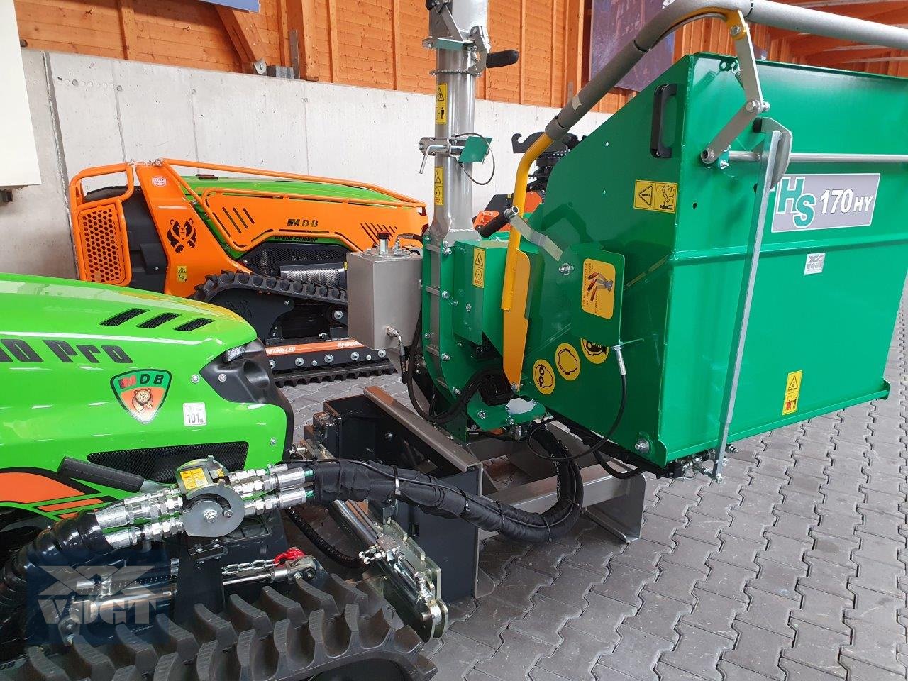 Holzhacker & Holzhäcksler del tipo HS 170 HY Holzhacker /Holzhäcksler für Radlader /Funkraupe, Neumaschine In Schmallenberg (Immagine 8)